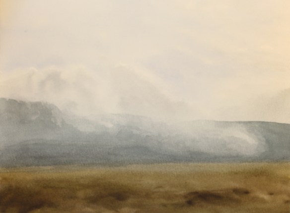 Leggst í landnyrðing  30x40 2015