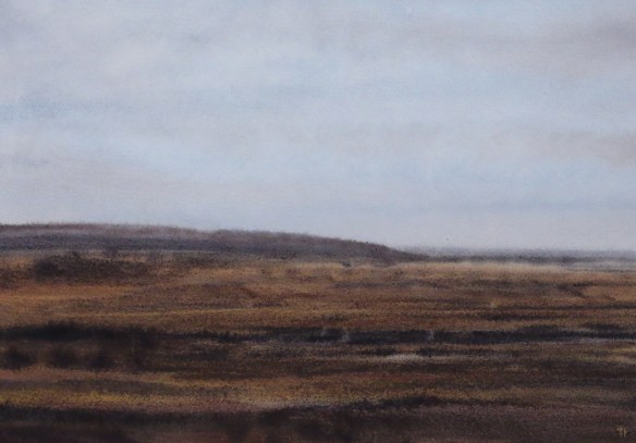 Heiðarendi (skissa) 20x29 2017