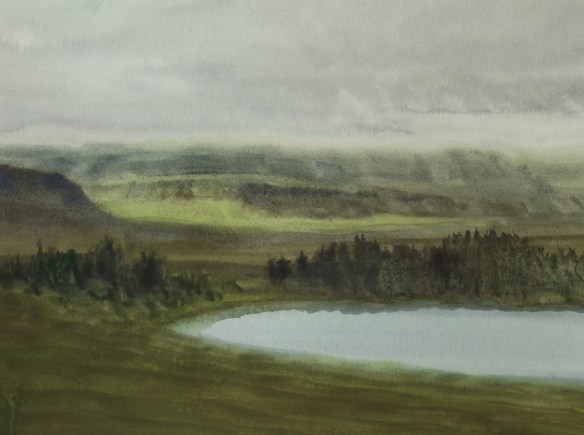 Við Hæðargarðsvatn 20x30 2018